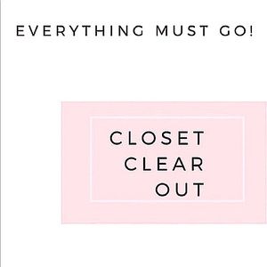 Closet Clear Out!